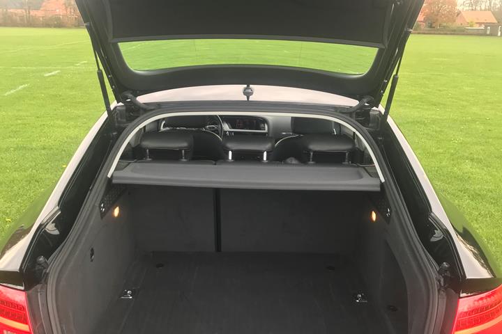 Sort Audi A5 Sportback fra 2012
