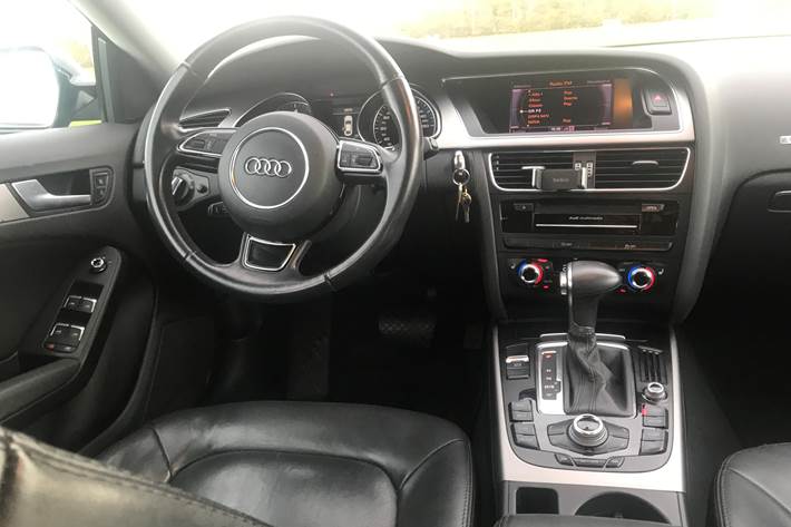 Sort Audi A5 Sportback fra 2012