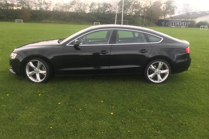 Sort Audi A5 Sportback fra 2012