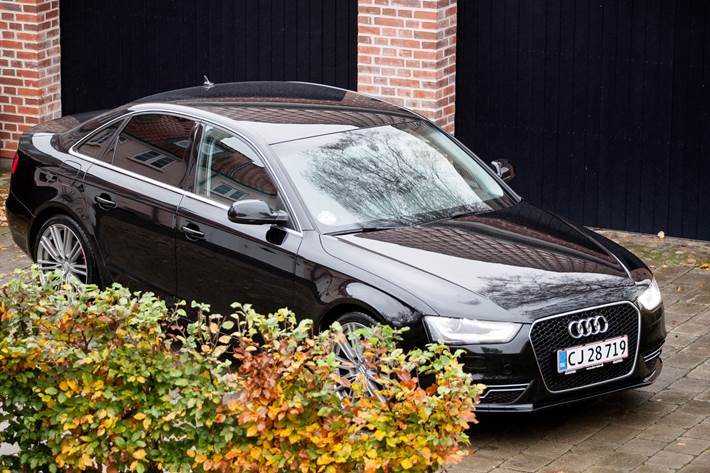 Sort Audi A4 fra 2013