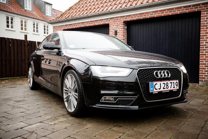 Sort Audi A4 fra 2013