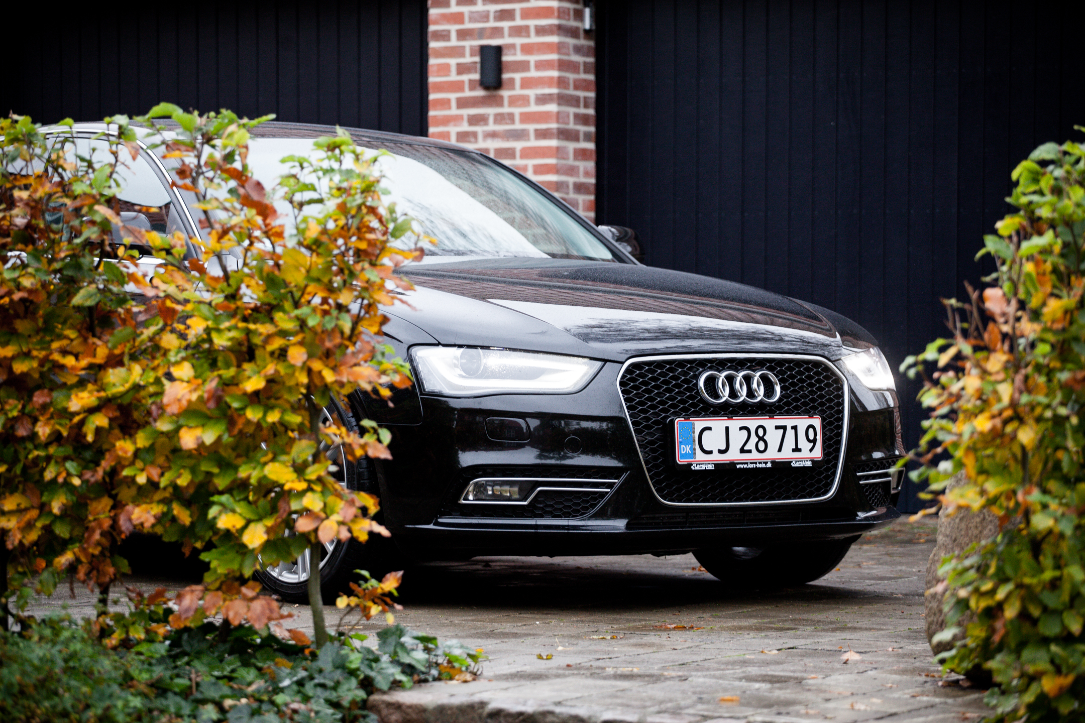 Sort Audi A4 fra 2013