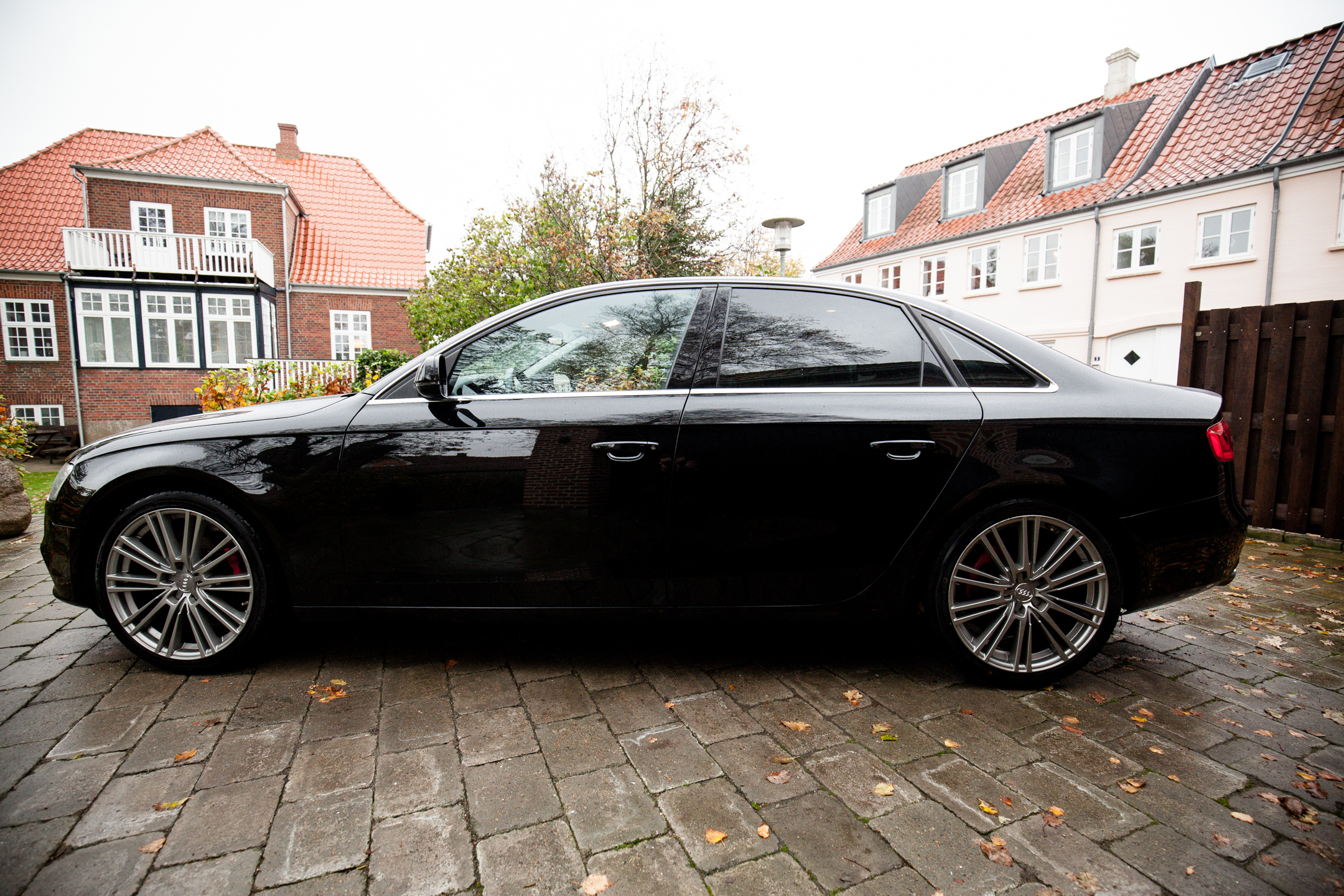 Sort Audi A4 fra 2013