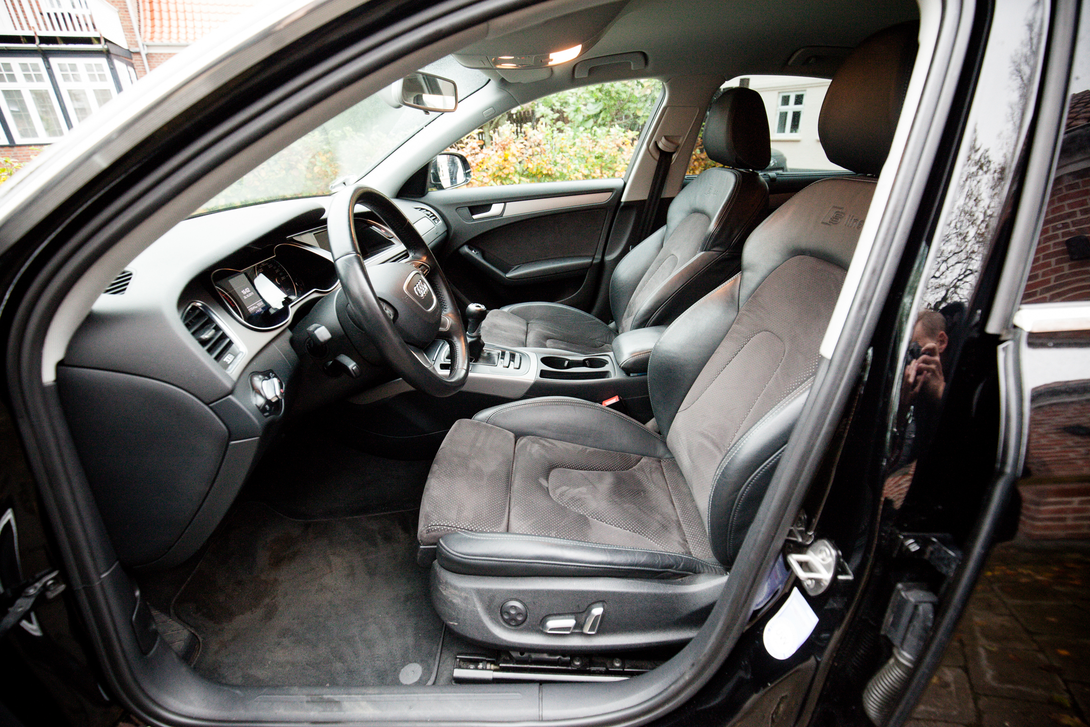 Sort Audi A4 fra 2013