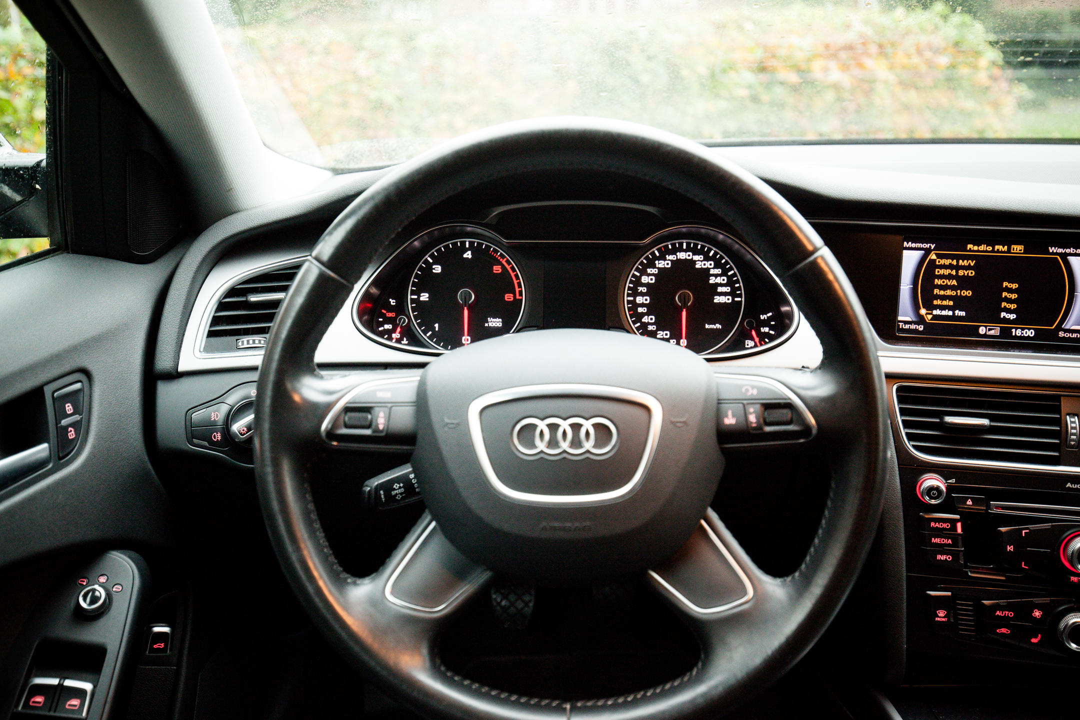 Sort Audi A4 fra 2013