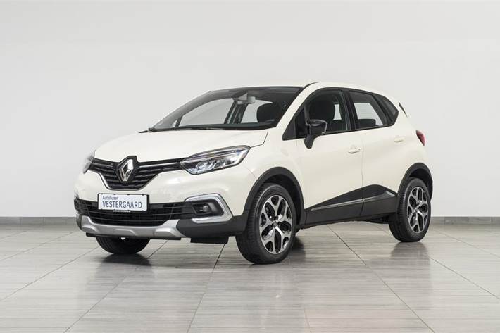 Hvid Renault Captur fra 2018