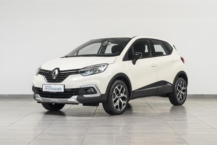 Hvid Renault Captur fra 2018