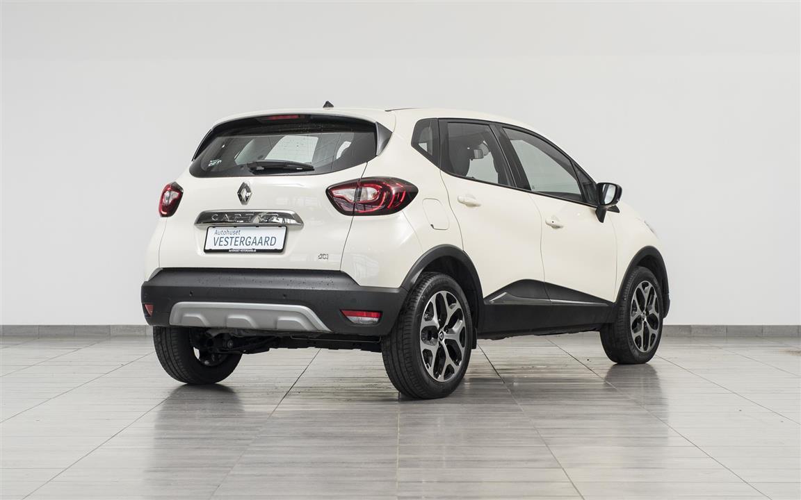 Hvid Renault Captur fra 2018