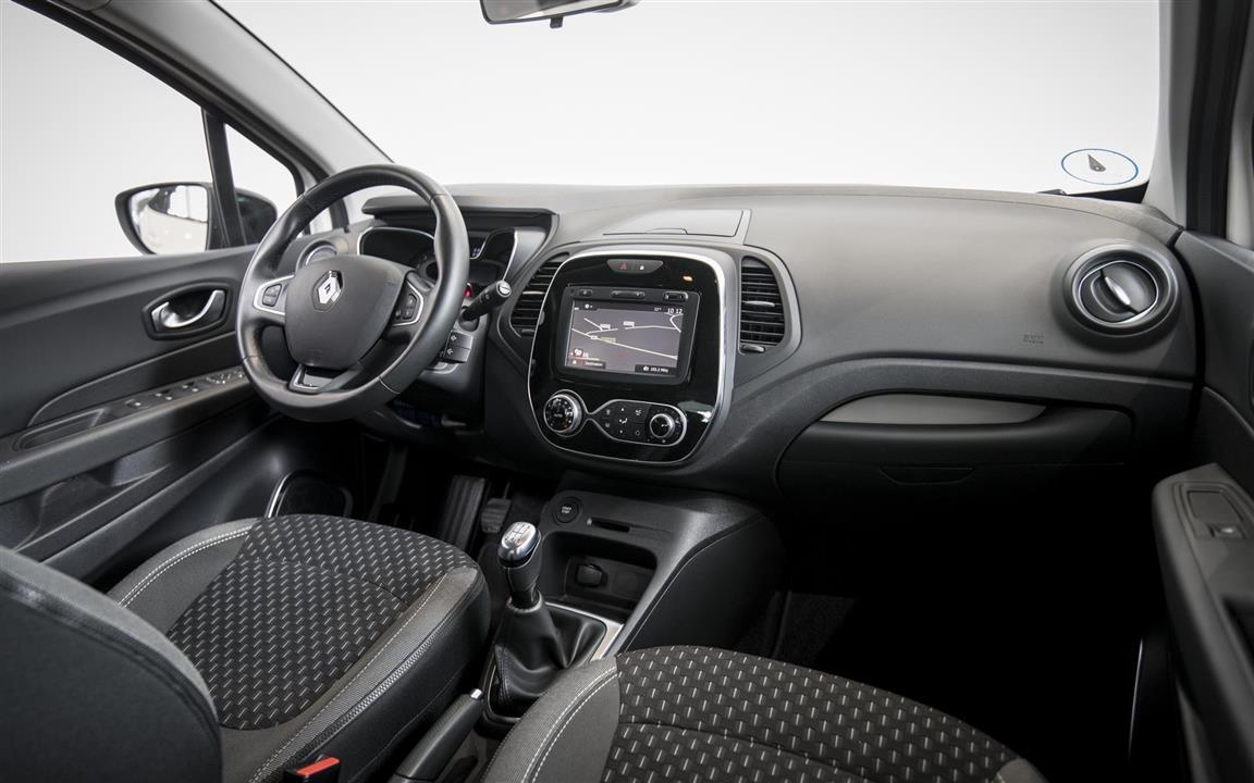 Hvid Renault Captur fra 2018