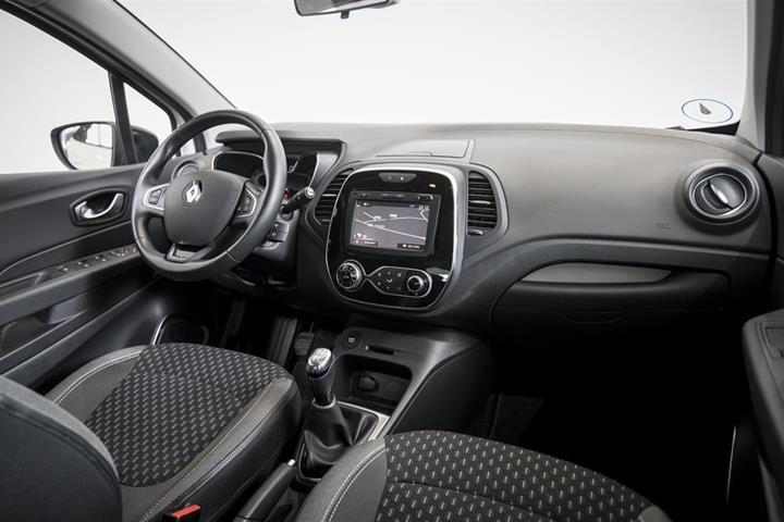 Hvid Renault Captur fra 2018