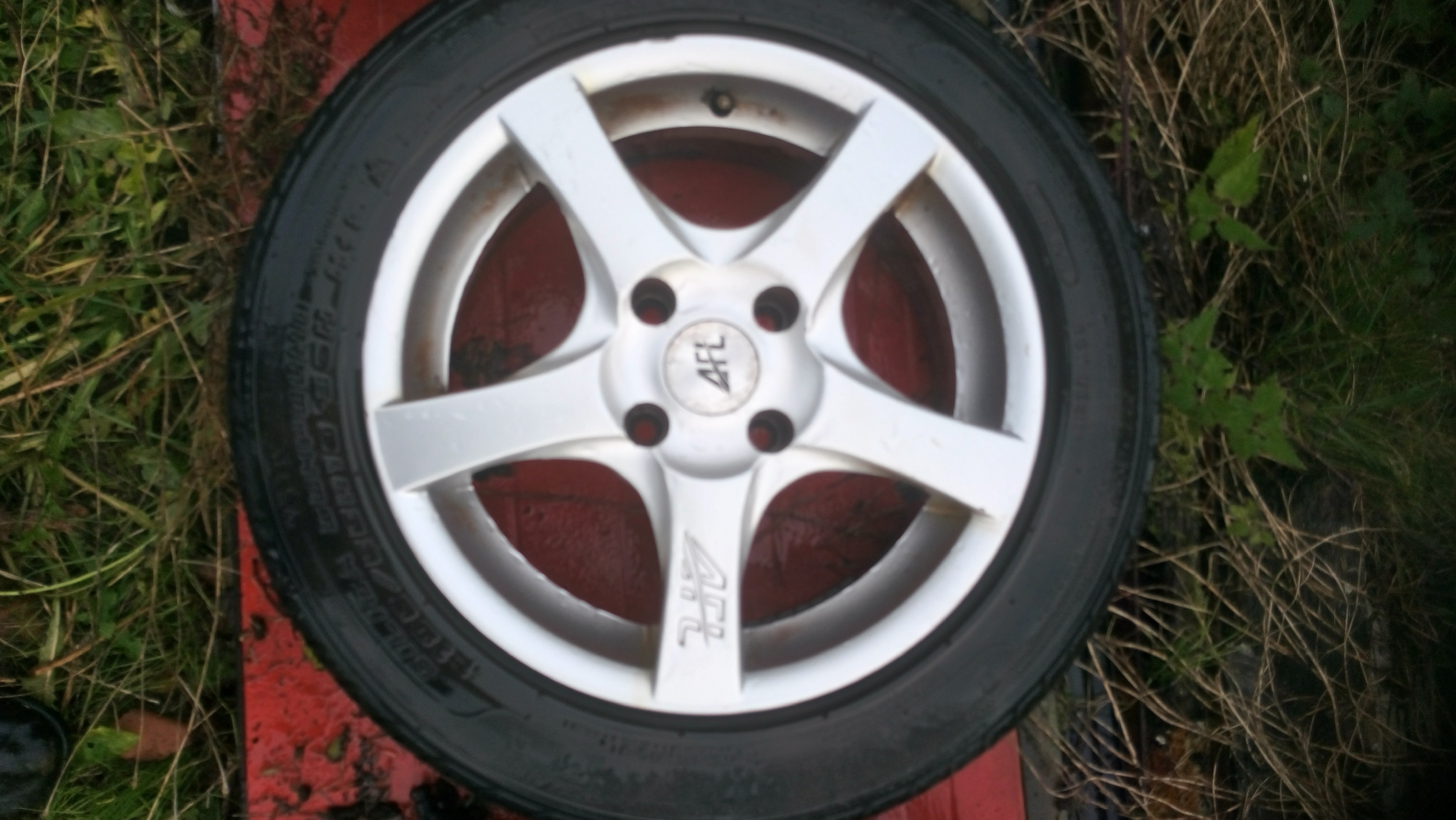 Blå Peugeot 206 fra 2006