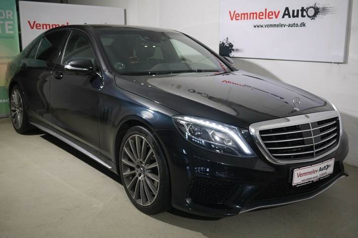 Sort Mercedes S350 fra 2014