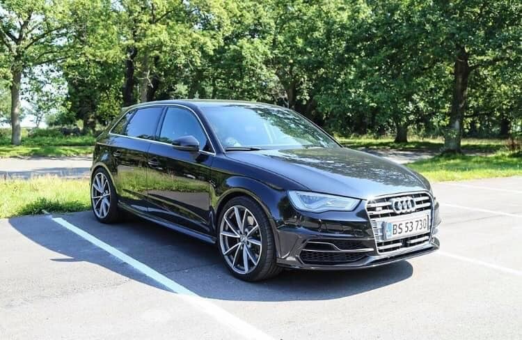 Sort Audi S3 Sportback fra 2014