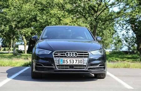 Sort Audi S3 Sportback fra 2014