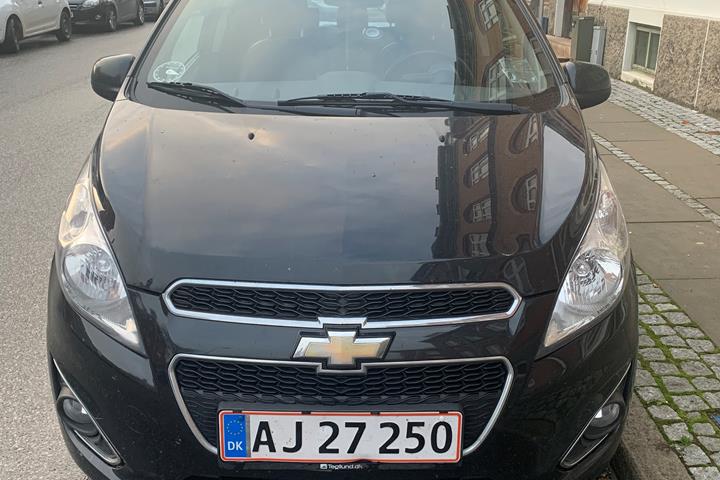 Sort Chevrolet Spark fra 2013