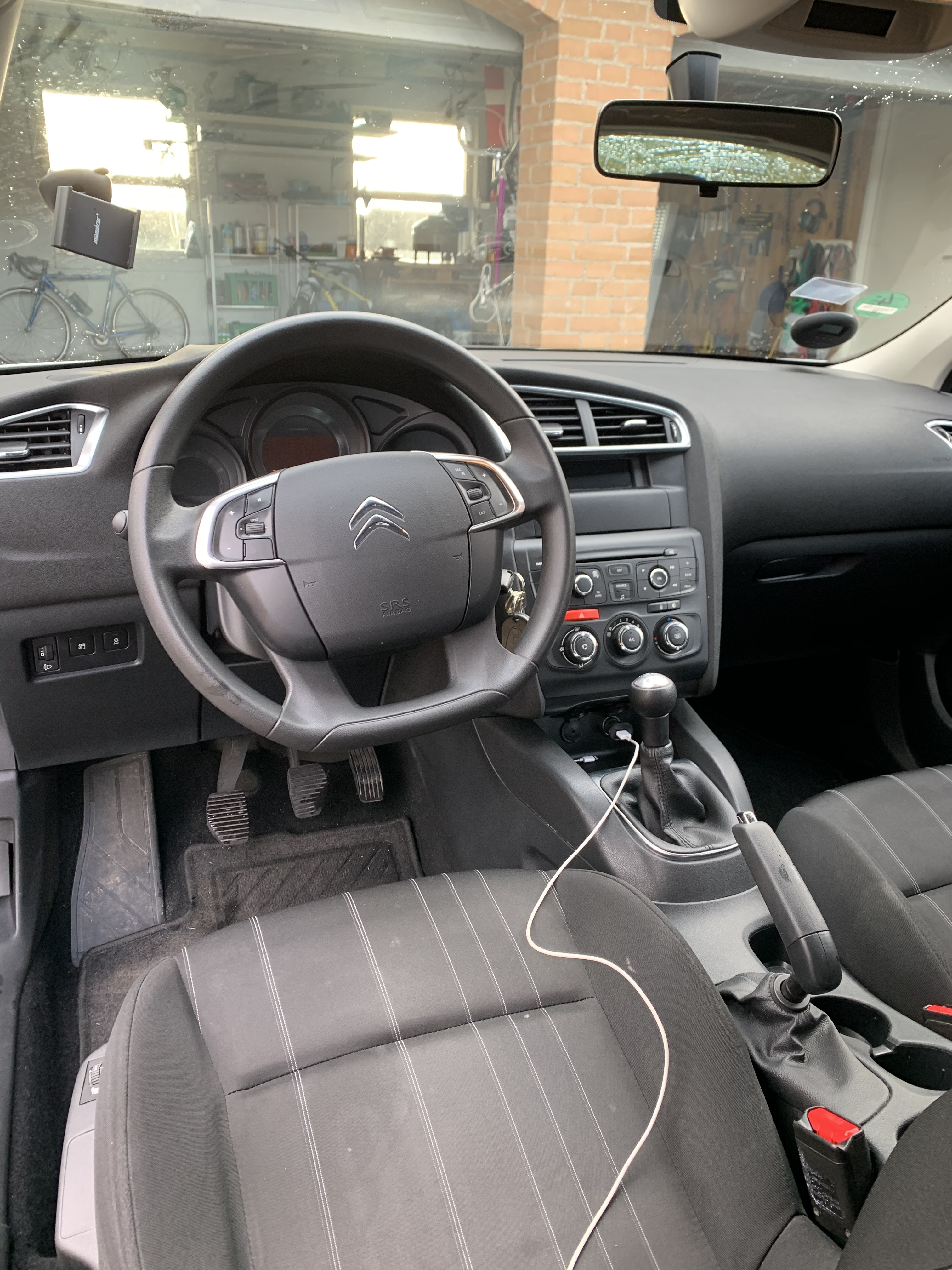 Hvid Citroën C4 fra 2013