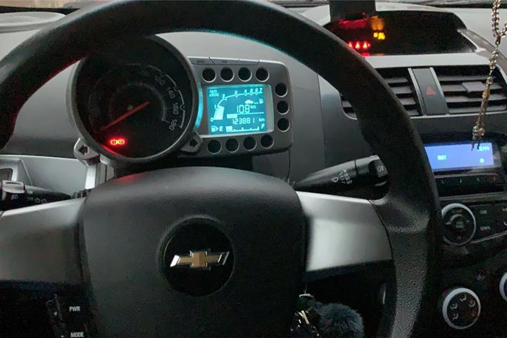 Sort Chevrolet Spark fra 2013