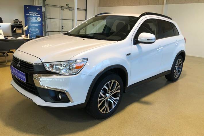Hvid Mitsubishi ASX fra 2017