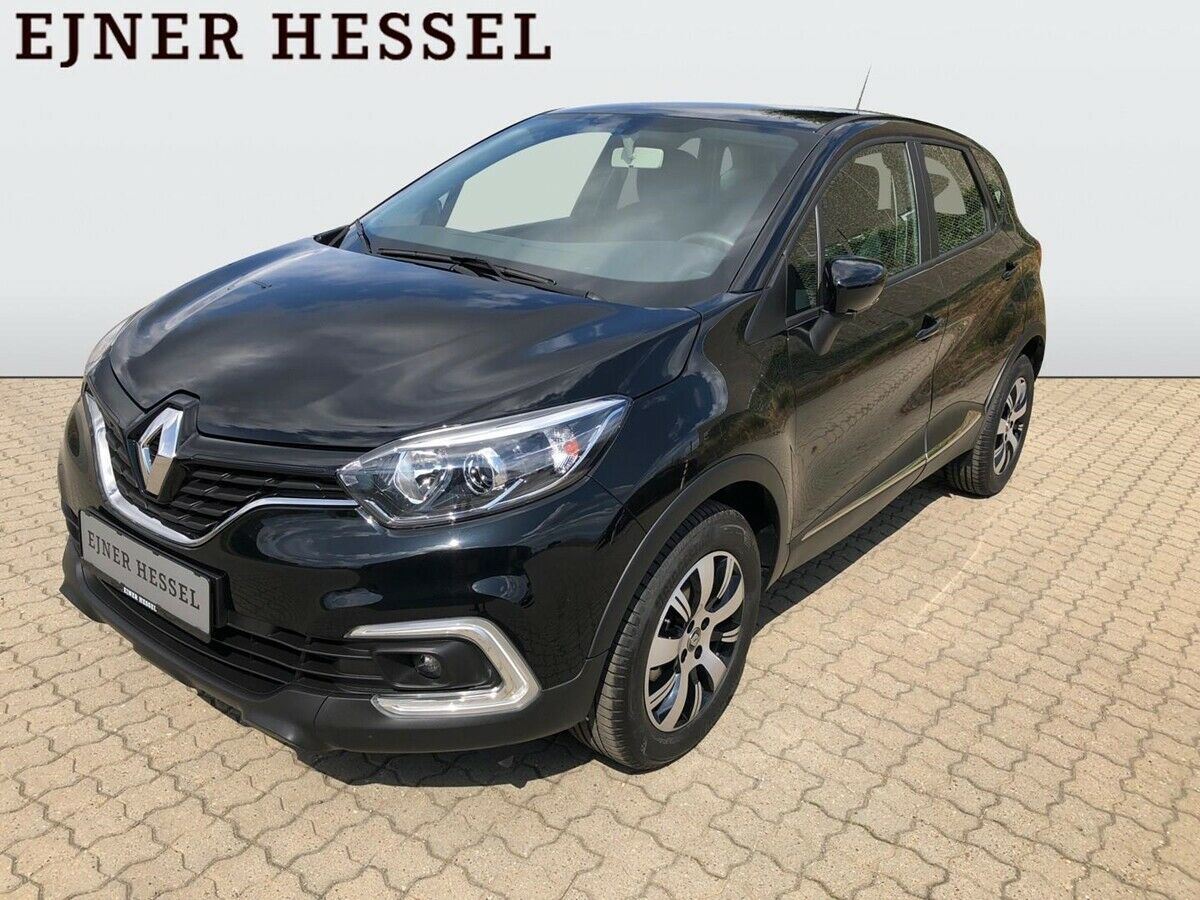Grå Renault Captur fra 2019