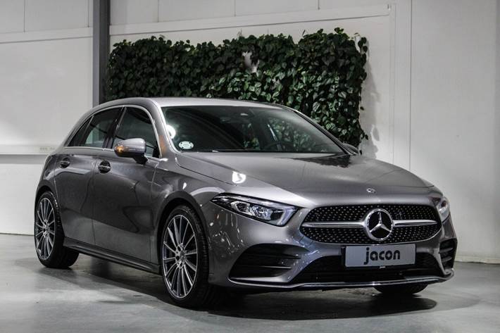 Grå Mercedes A200 d fra 2019