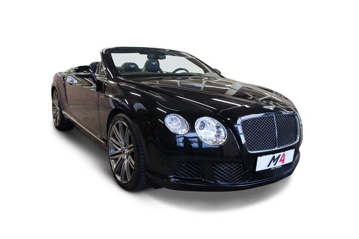 Grå Bentley Continental GT fra 2013