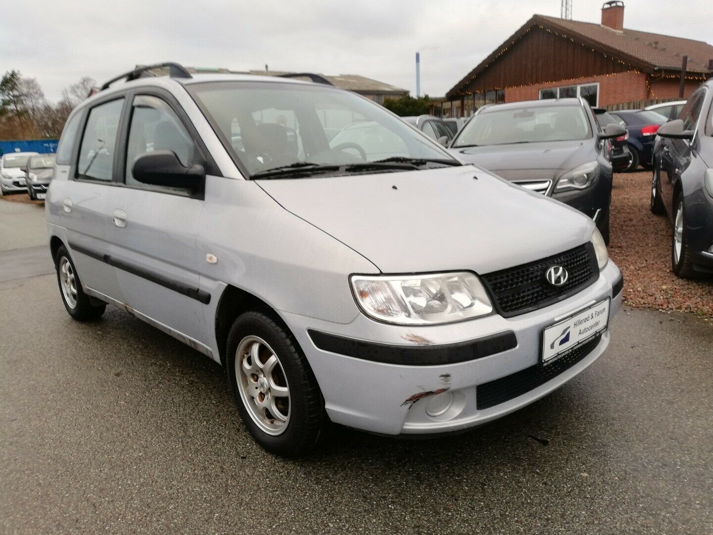 Grå Hyundai Matrix fra 2006