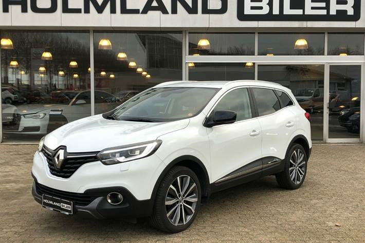 Hvid Renault Kadjar fra 2015