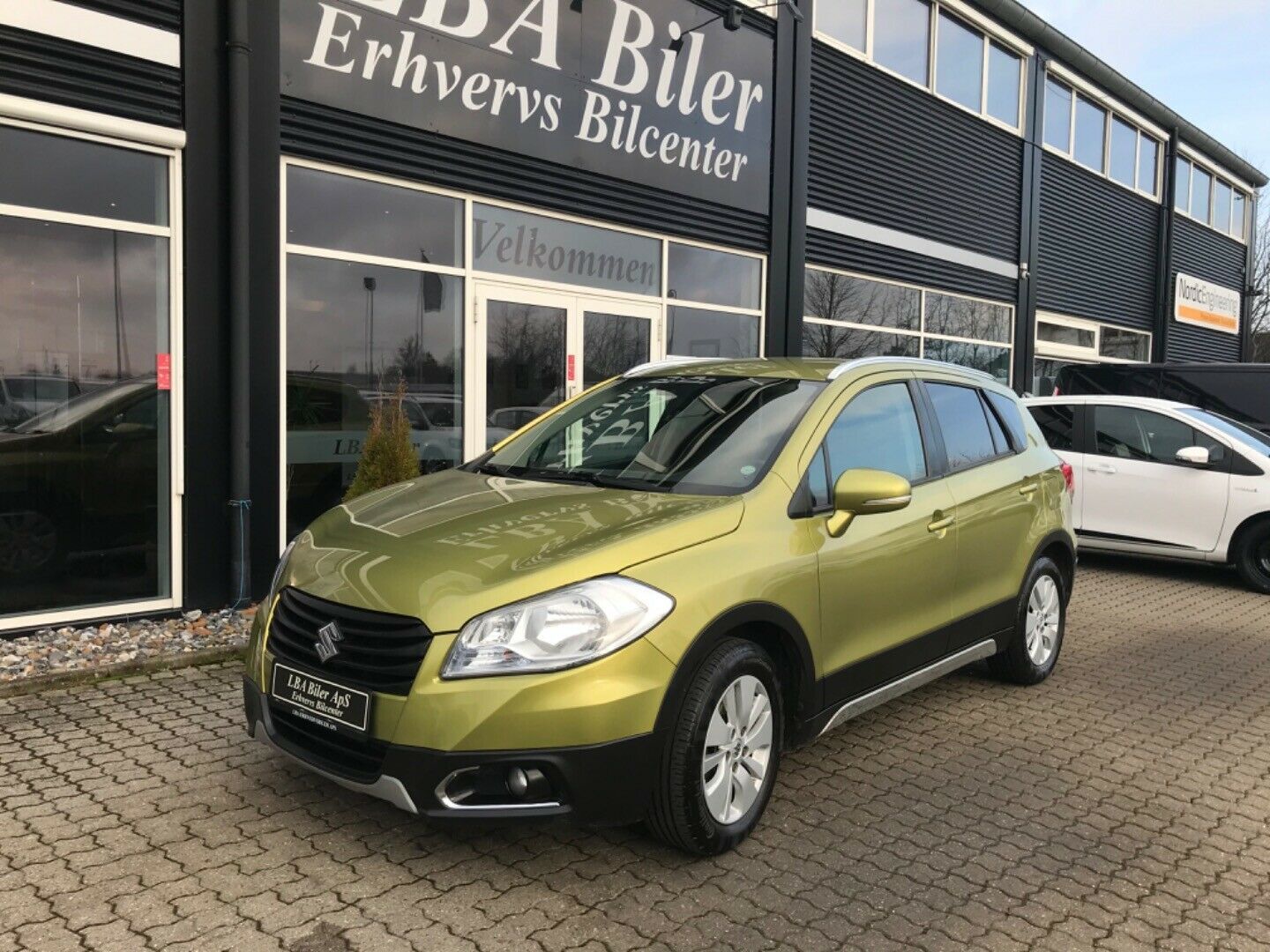Grøn Suzuki S-Cross fra 2014