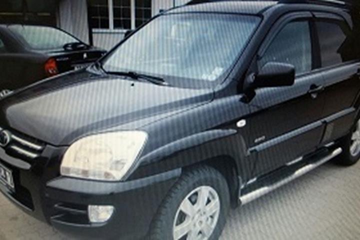 Sort Kia Sportage fra 2005