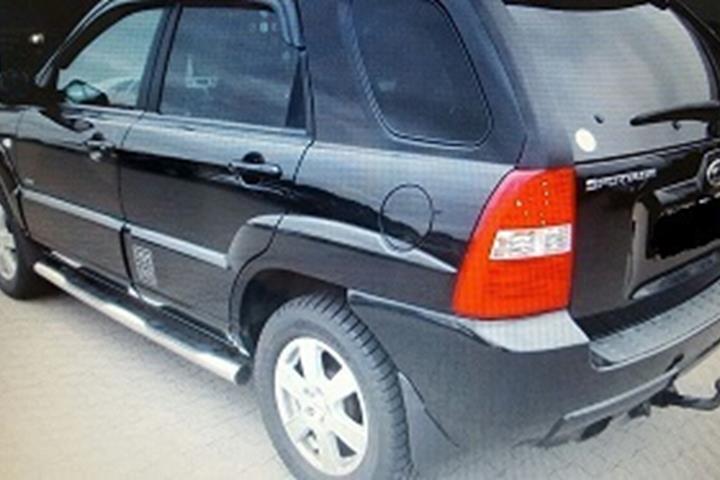 Sort Kia Sportage fra 2005
