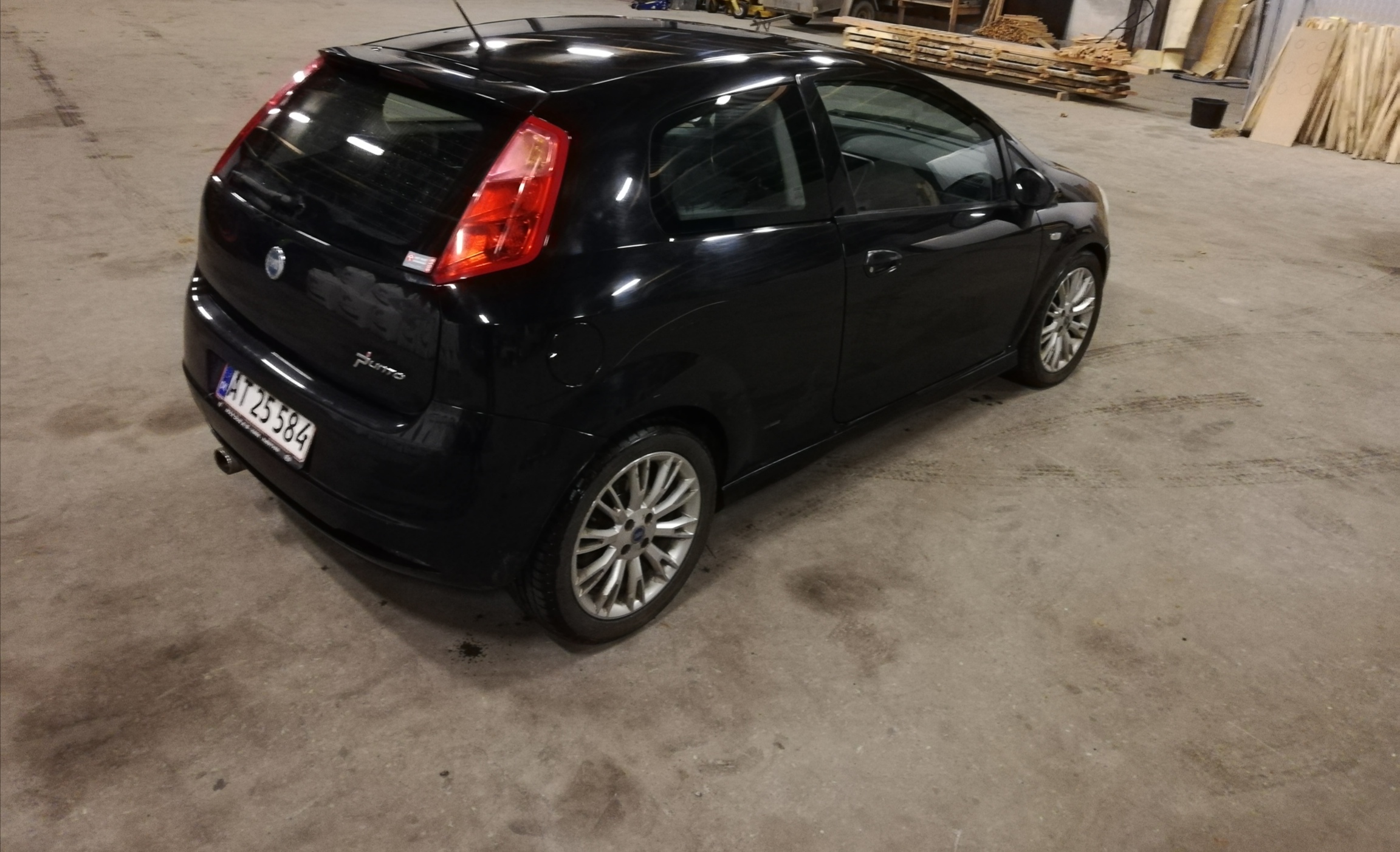 Sort Fiat Punto fra 2008