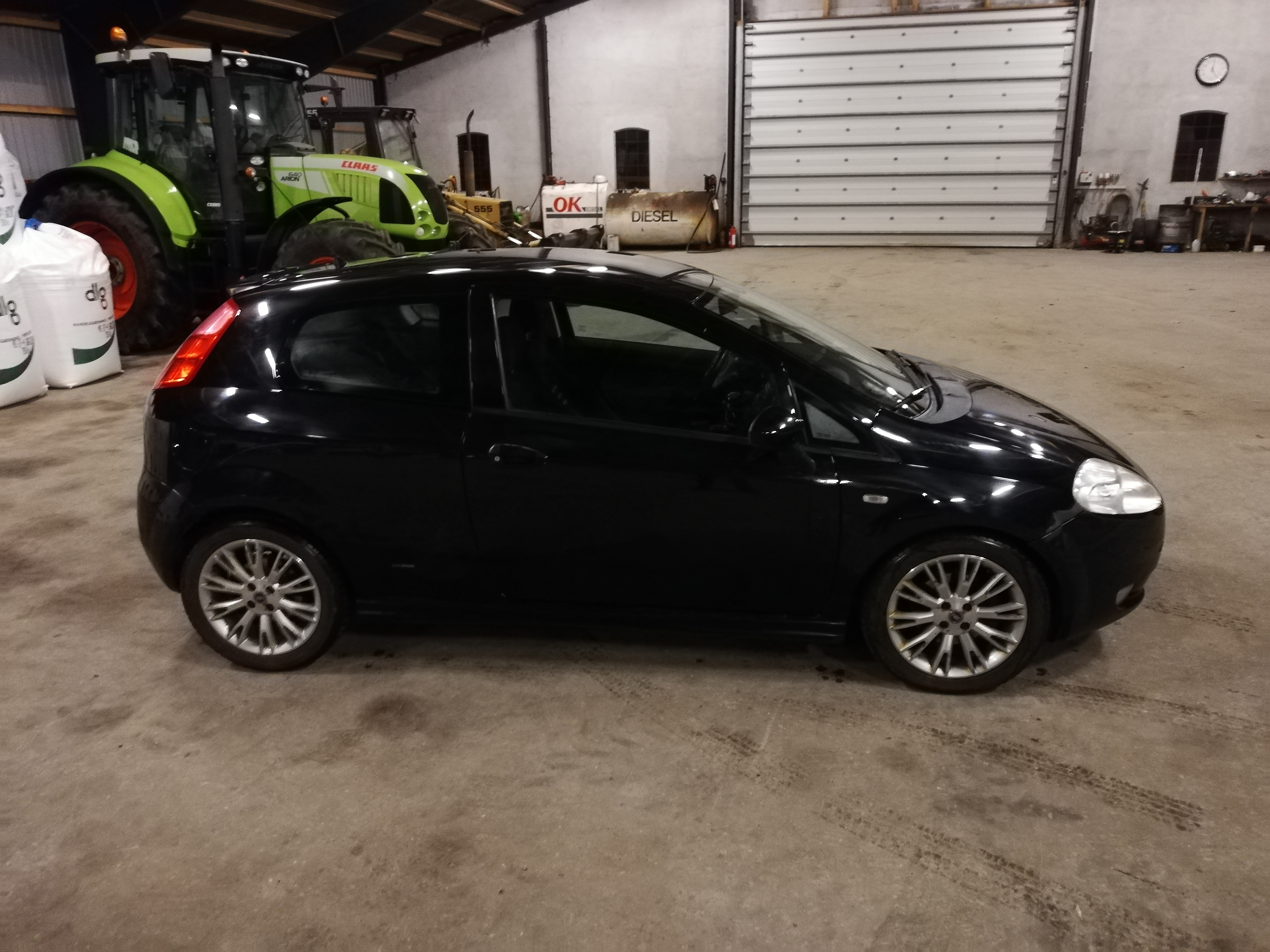 Sort Fiat Punto fra 2008
