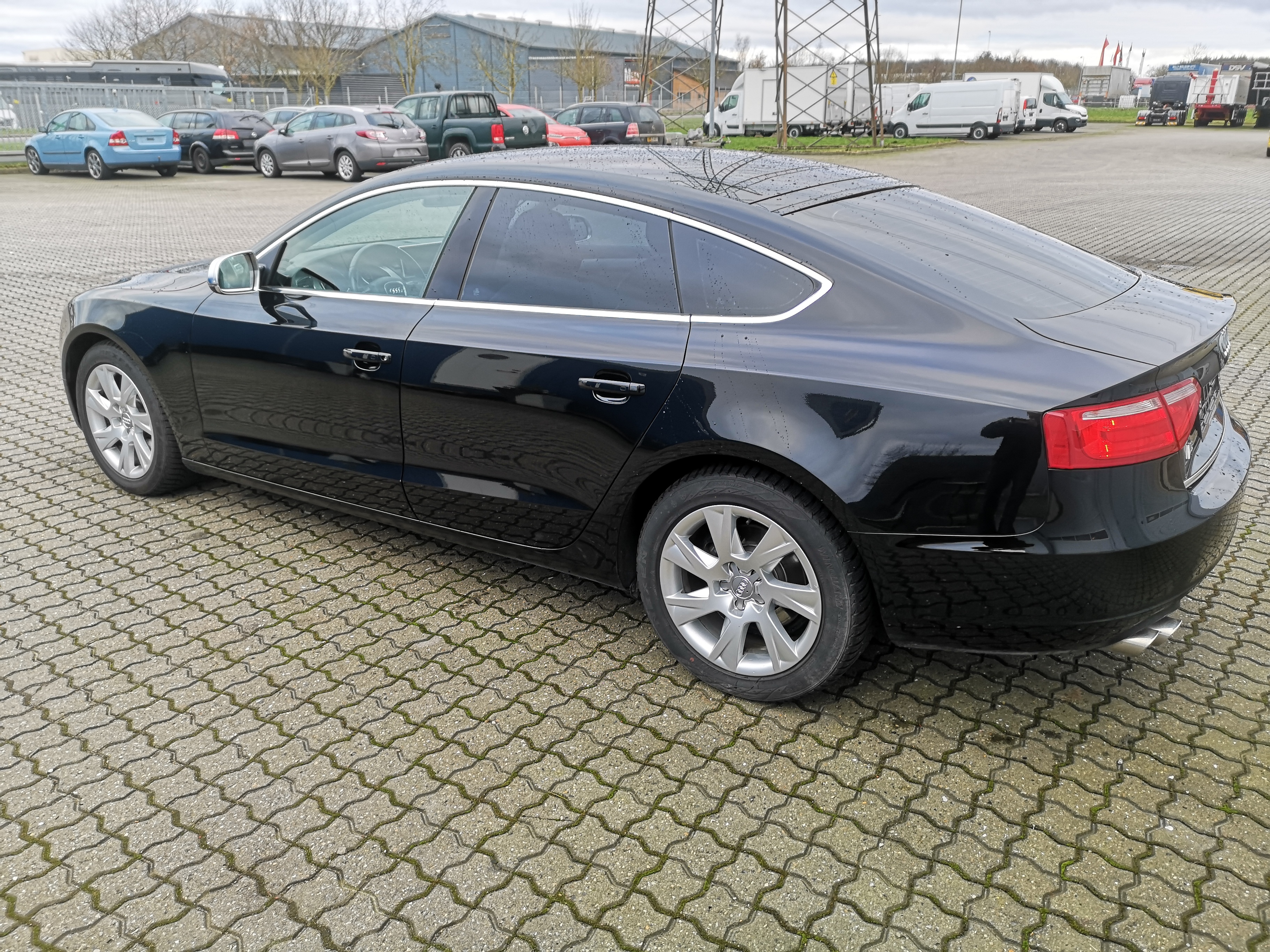 Sort Audi A5 Sportback fra 2011