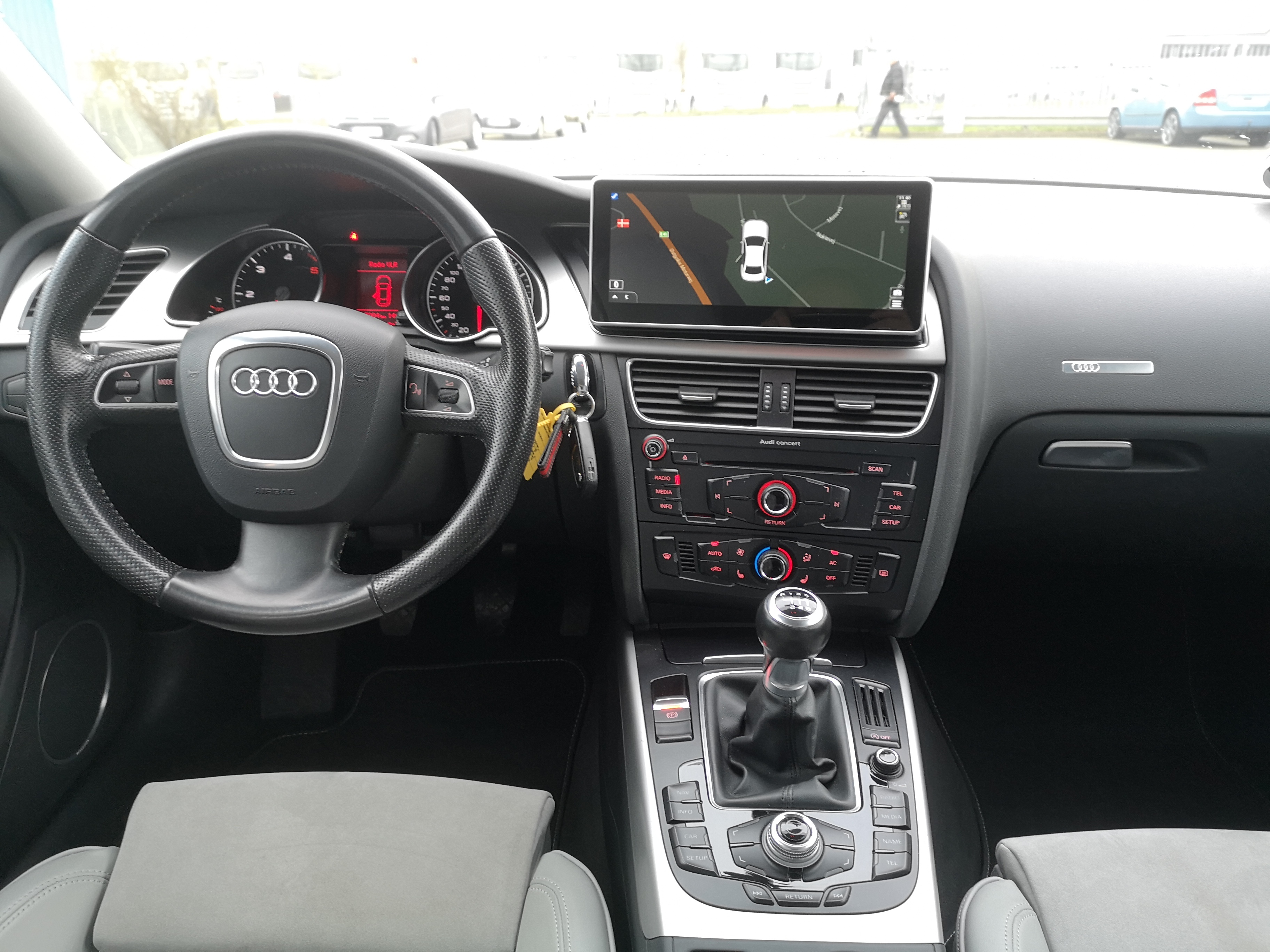 Sort Audi A5 Sportback fra 2011